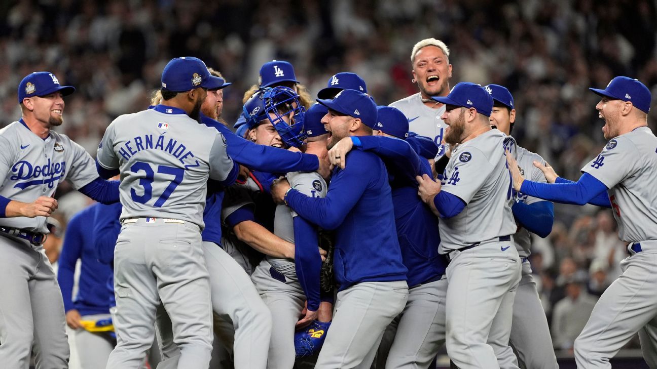 In ‘crazy’ year, Dodgers win title after wild rally