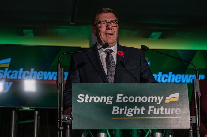 In the news today: Saskatchewan Party wins majority government