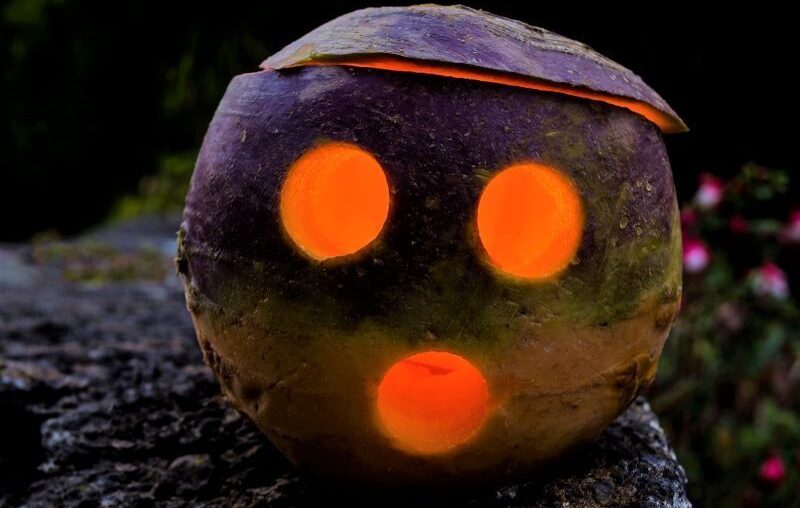 Did you know Jack o Lanterns were originally made from turnips in Ireland?!