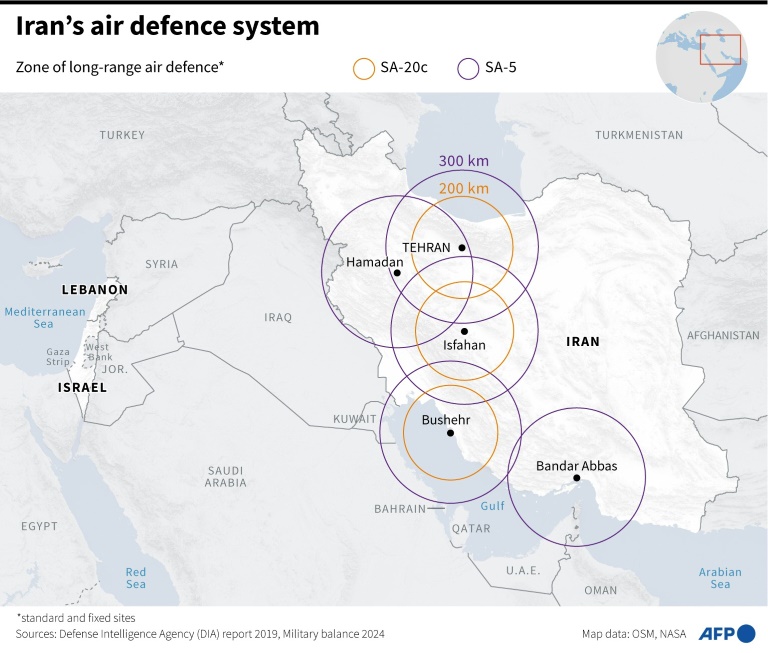 Israel hits Iran military sites in retaliatory strikes