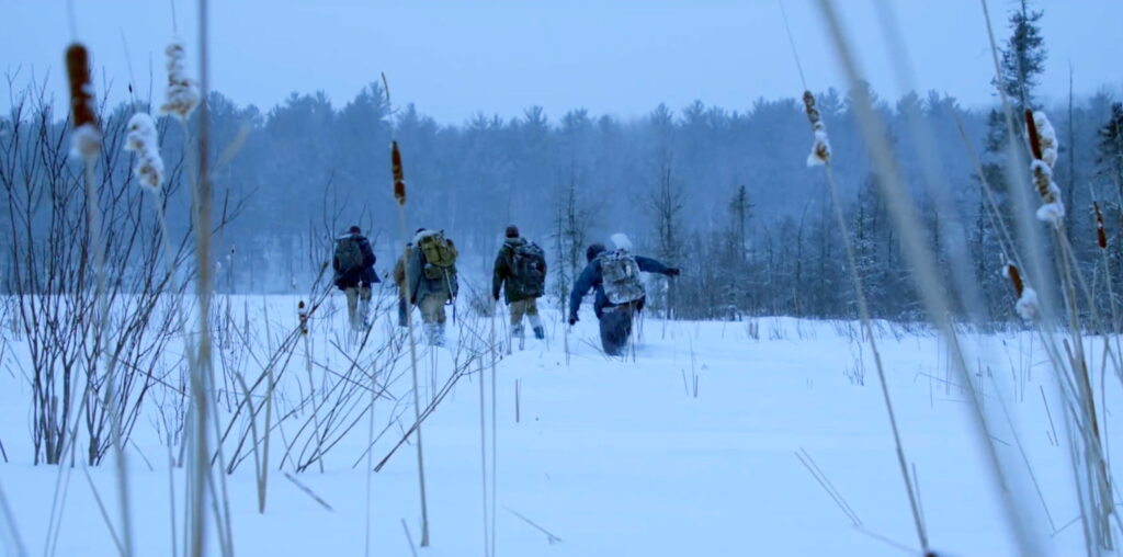 James McDougall in Brutal Wilderness Survival Film 'Whiteout' Trailer | FirstShowing.net