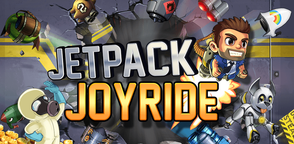 Jetpack Joyride v1.95.1 MOD APK (Unlimited Money, Mega Menu)