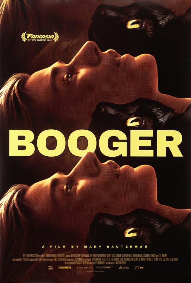 Join us tomorrow (Thursday 10/31) at 3:00 PM ET for a live AMA/Q&A with Mary Dauterman and Grace Glowicki, the director and lead actress of body-horror comedy ‘Booger’ – A young woman undergoes a strange transformation after being bitten by a stray cat.