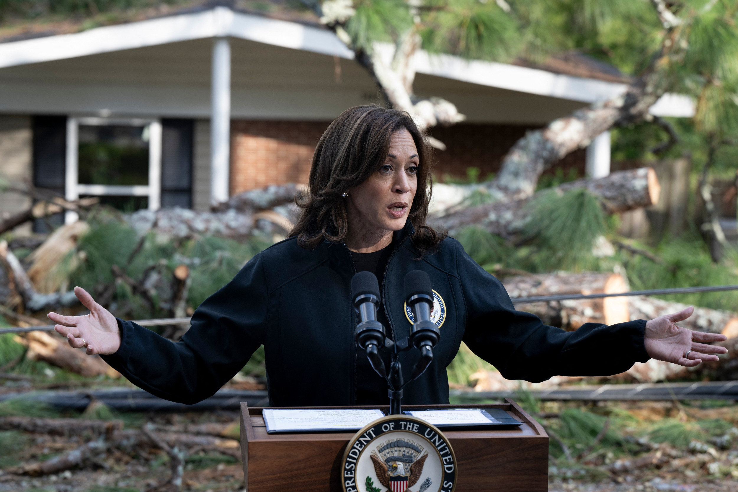 Kamala Harris beats Donald Trump on disaster response: New polling