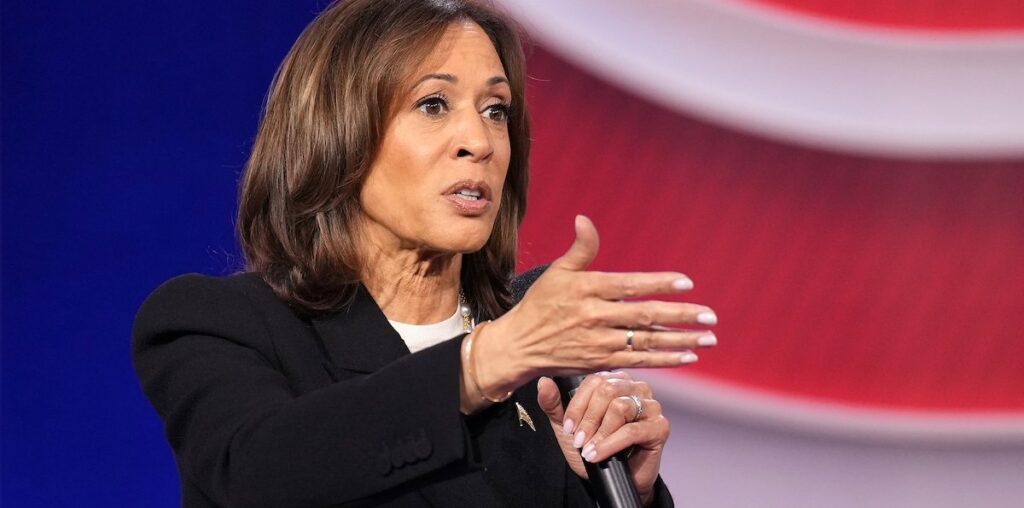 Kamala Harris calls Trump a ‘fascist' as she argues he's ‘dangerous' and unfit for office