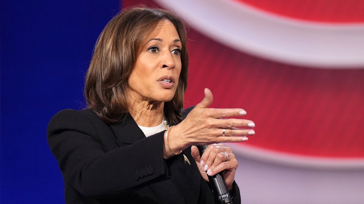 Kamala Harris calls Trump a ‘fascist’ as she argues he’s ‘dangerous’ and unfit for office