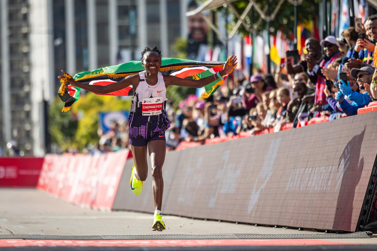 Kenya’s Ruth Chepngetich shatters world record at Chicago Marathon, dedicates win to Kelvin Kiptum