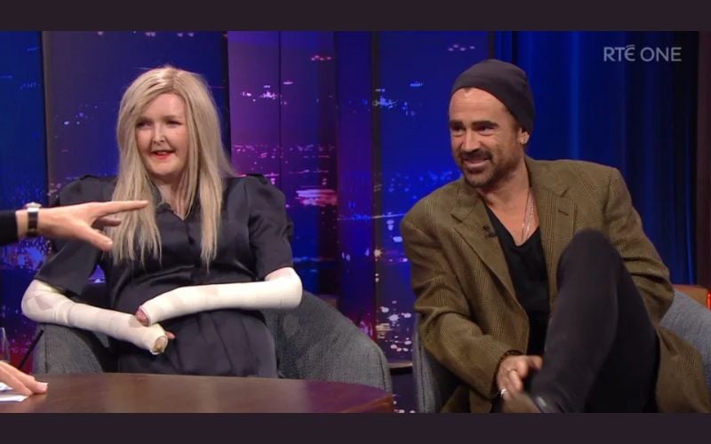 “Late Late Show” viewers saying the same thing about Colin Farrell and Emma Fogarty