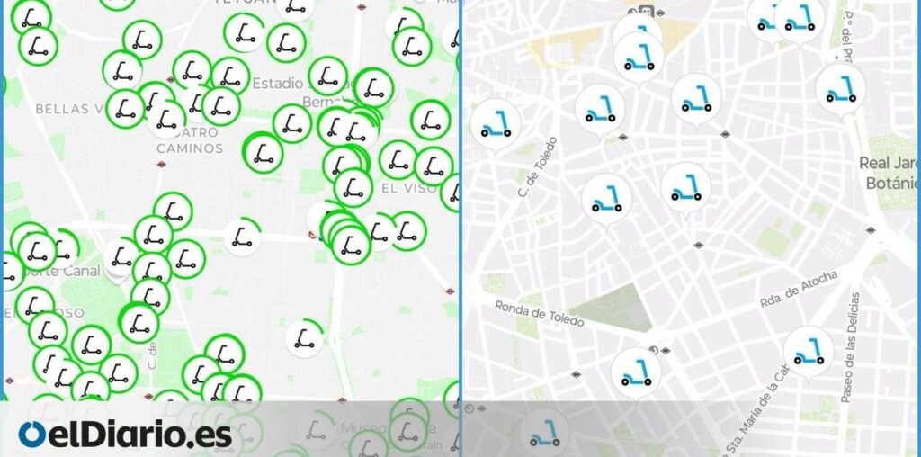 Lime y Dott ignoran el ultimátum de Almeida y siguen alquilando sus patinetes en Madrid pese a tenerlo prohibido