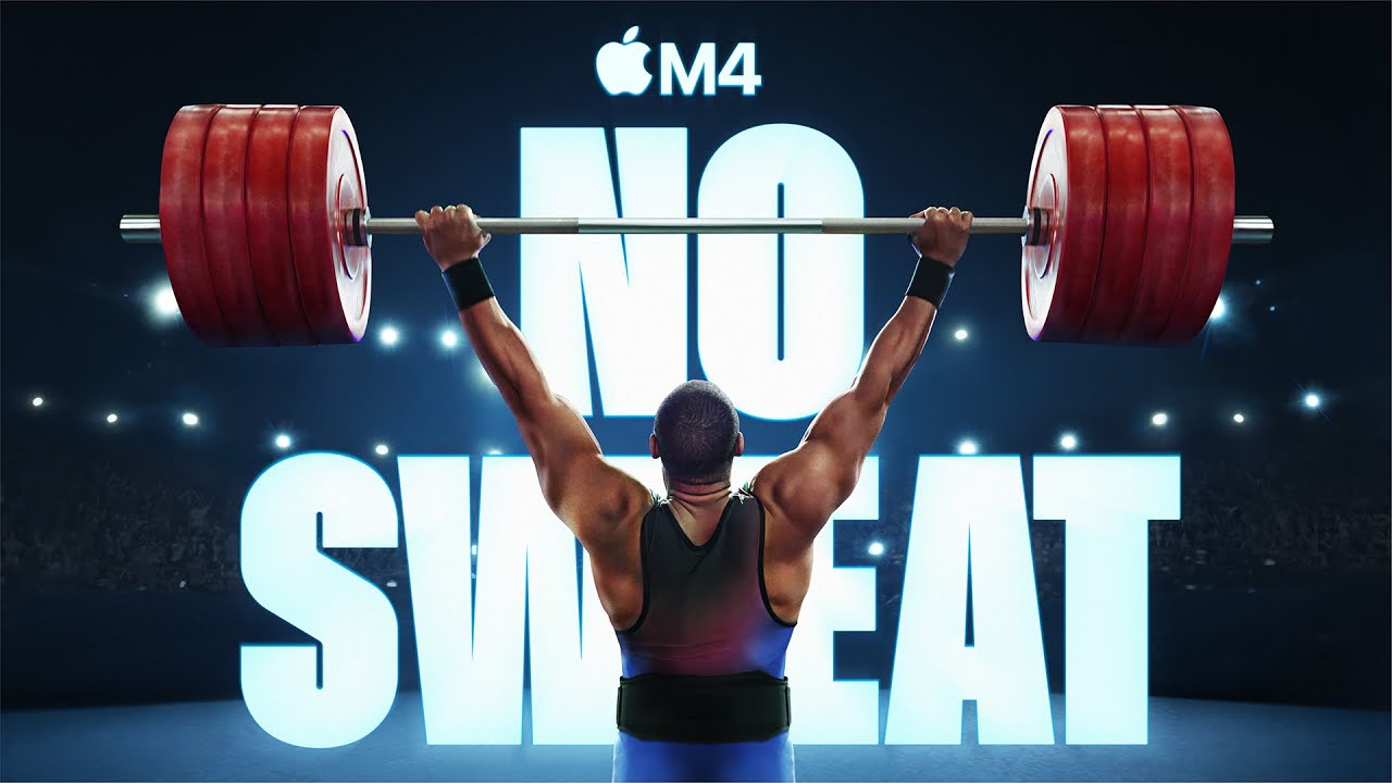 M4 chip | No Sweat | Apple