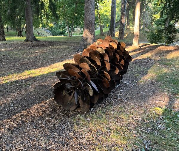 Maine's Metal Pine Cone