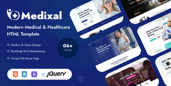 Medixal – Modern Medical & Healthcare HTML Template