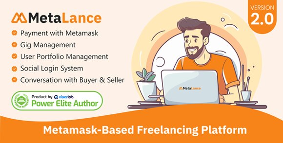 Metalance v2.0 Nulled – Metamask Based Freelancing Platform PHP Script