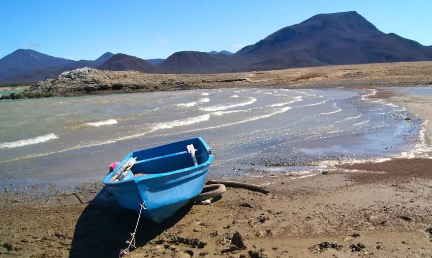 Drought at the Benito Juárez dam, part of the Mexico water crisis