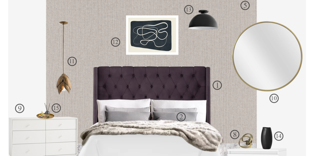 Modern Moody Bedroom (Revised)