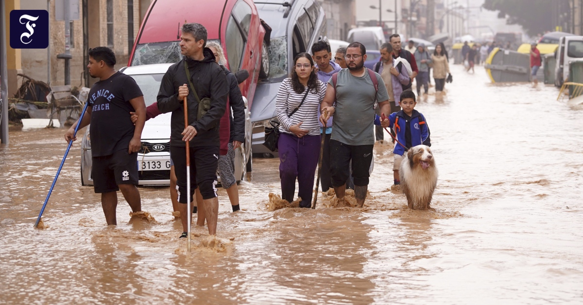 Mindestens 63 Tote bei schweren Unwettern in Spanien