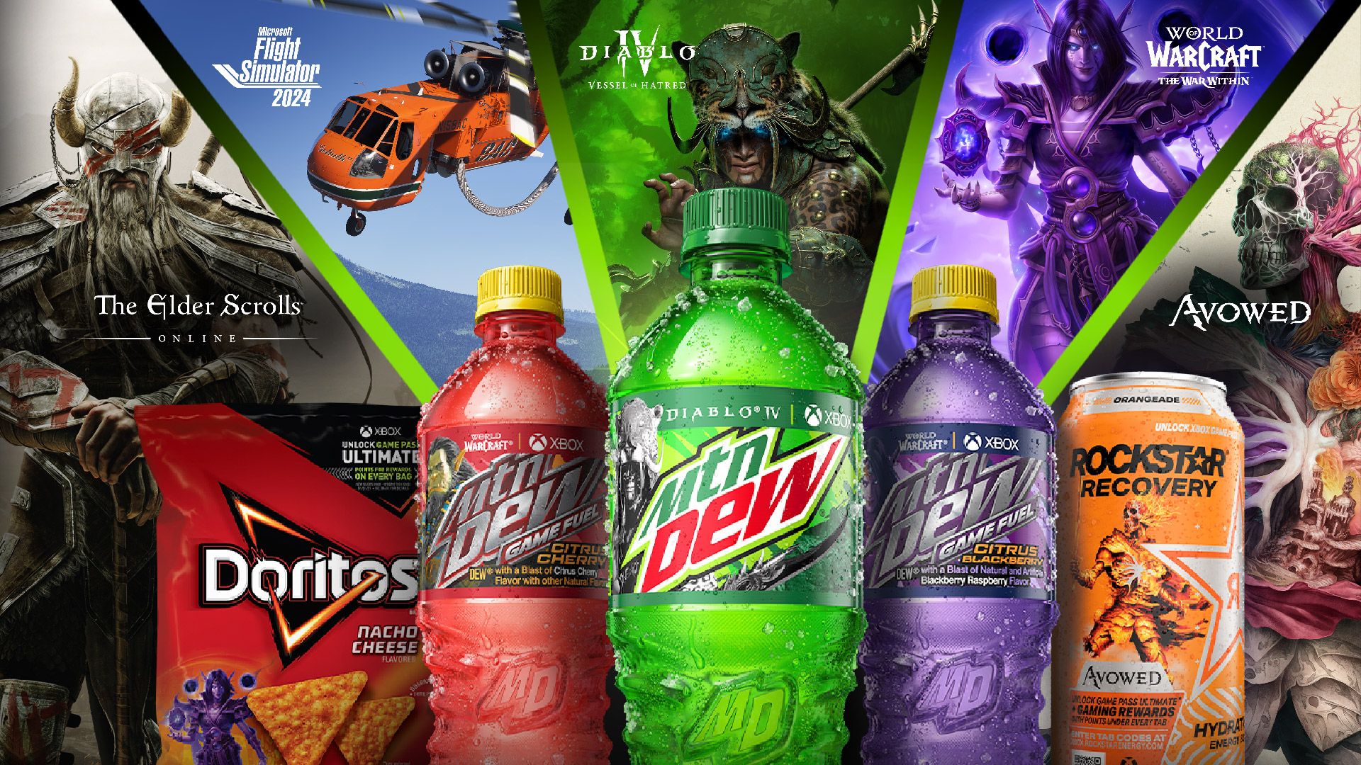 Mountain Dew, Doritos, and Rockstar Energy Drink Are Giving Away Epic Gaming Rewards – Xbox Wire