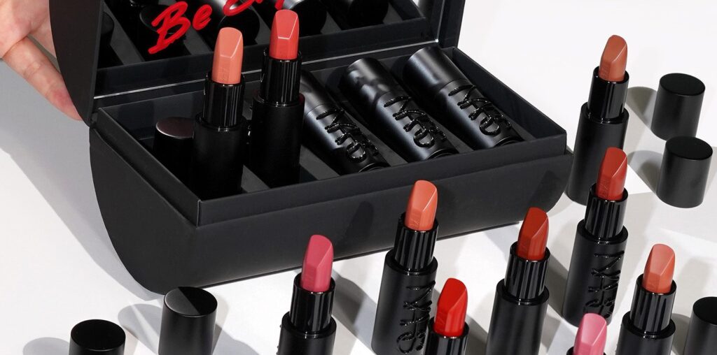 NARS Explicit Lipstick Review and Swatches via The Beauty Lookbook