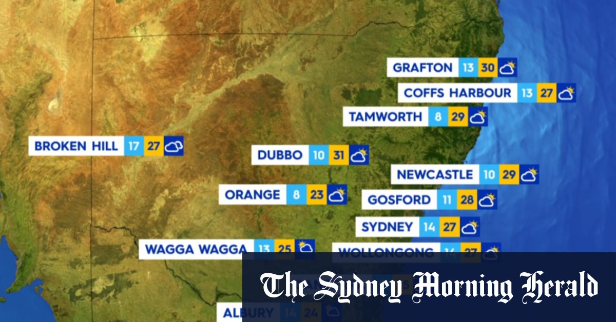 National weather forecast for Wednesday October 23