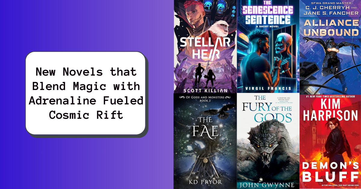 New Novels that Blend Magic with Adrenaline Fueled Cosmic Rift | NewInBooks