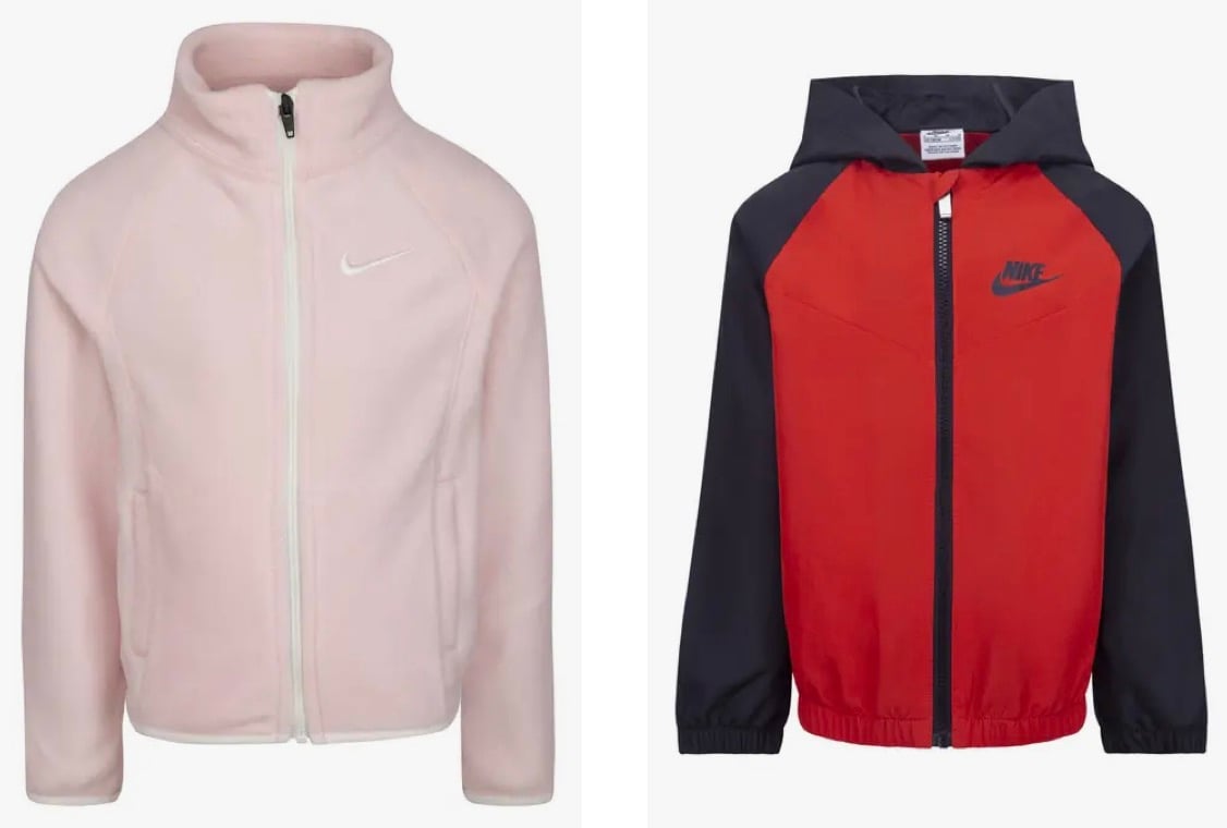 Nike Kid’s Fleece and Jackets at low as $14.97!