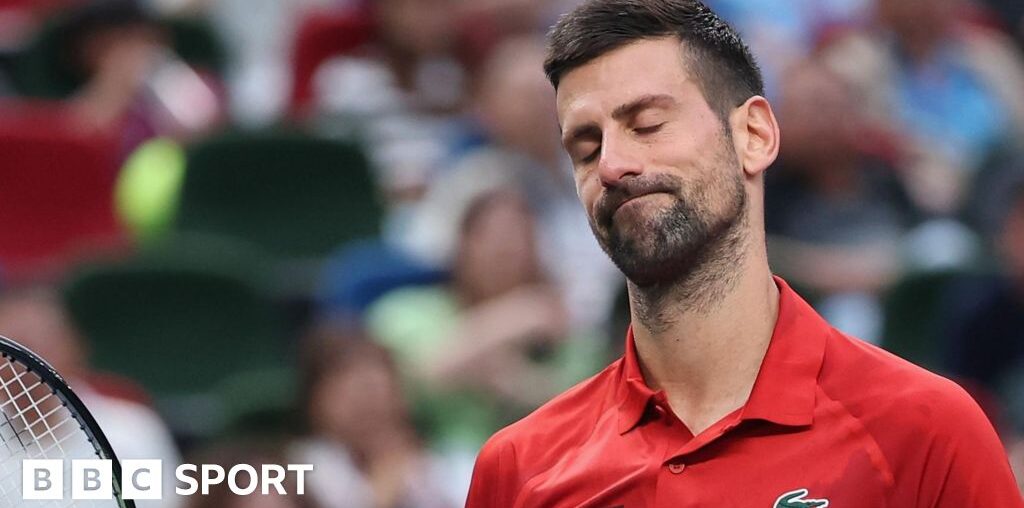 Novak Djokovic loses to Jannik Sinner in Shanghai Masters final