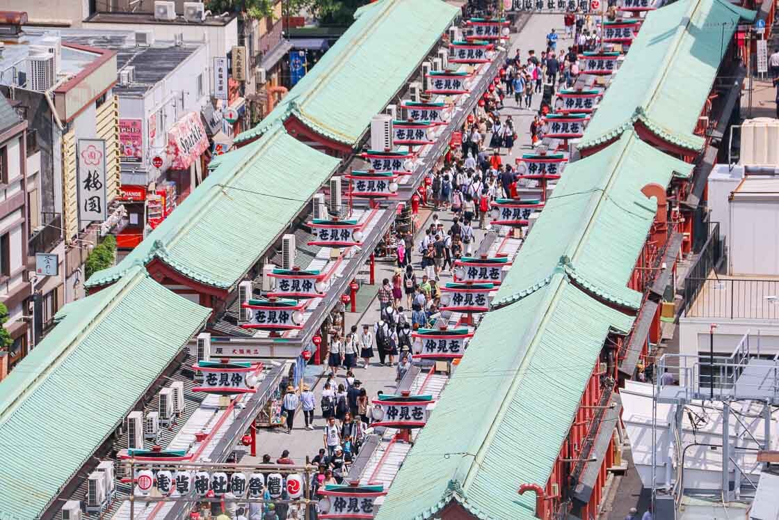 Old school charm to modern towers in central Tokyo