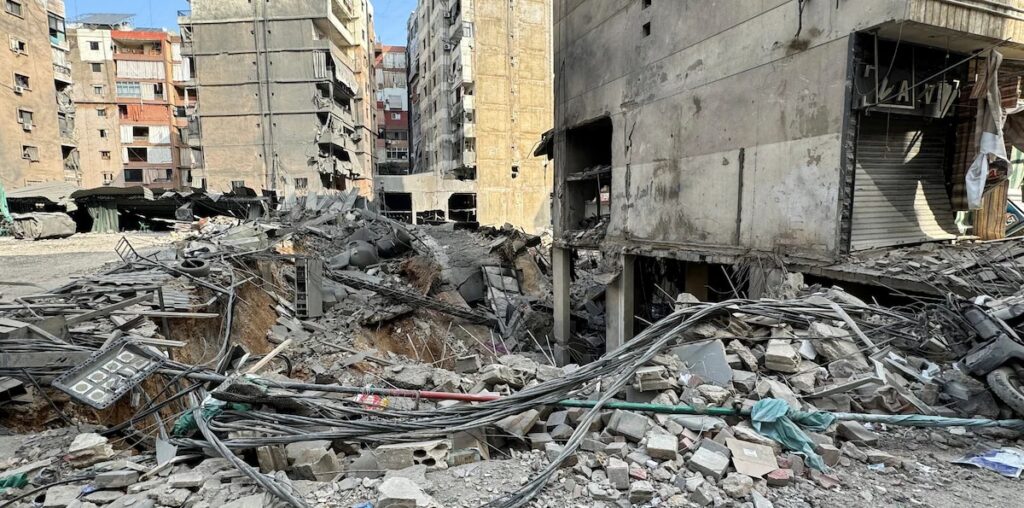 Once Bursting With Life, Beirut Now Lies In Ruins