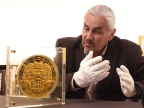 One-of-a-kind, 10 kg pure gold coin by B.C. artist set for auction