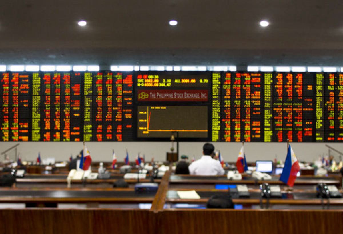 PSEi down by 45 points; majority of sectors in red