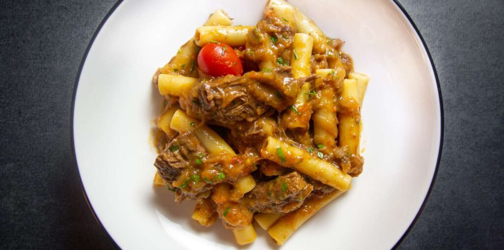 Pasta alla Genovese (Pasta With Neapolitan Beef and Onion Ragù)