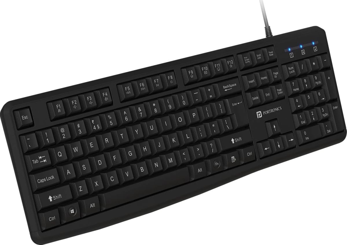 Portronics Ki-Pad 4 Wired Keyboard