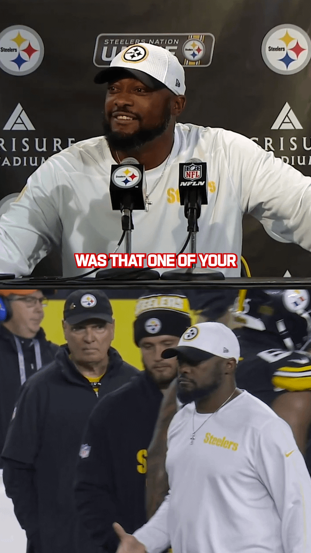 [Postgame] Mike Tomlin on QB change to Russell Wilson: "That’s why I’m well-compensated."