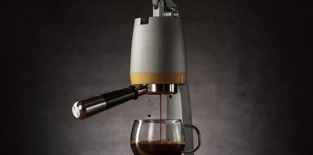 Power-Free Precision Espresso Maker Is So Delicious You Risk Overdosing on Caffeine - Yanko Design