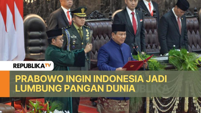 Prabowo Ingin Indonesia Jadi Lumbung Pangan Dunia |Republika Online