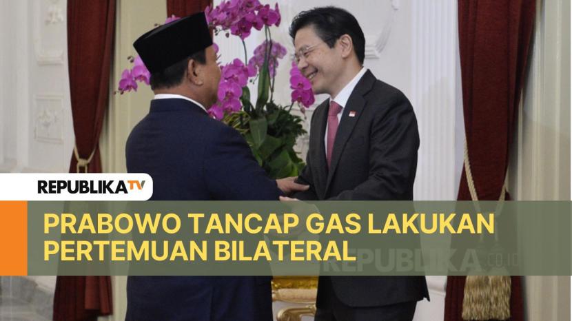 Prabowo Mulai Lakukan Pertemuan Bilateral dengan Negara Sahabat |Republika Online