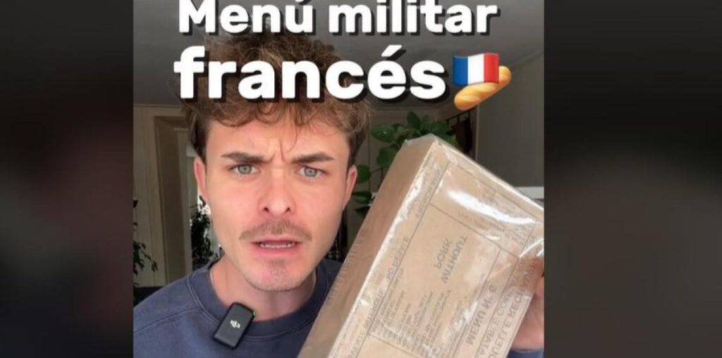 Prueba el menú militar francés, ve de dónde viene uno de los sobres y arrasa