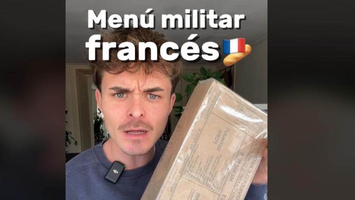 Prueba el menú militar francés, ve de dónde viene uno de los sobres y arrasa