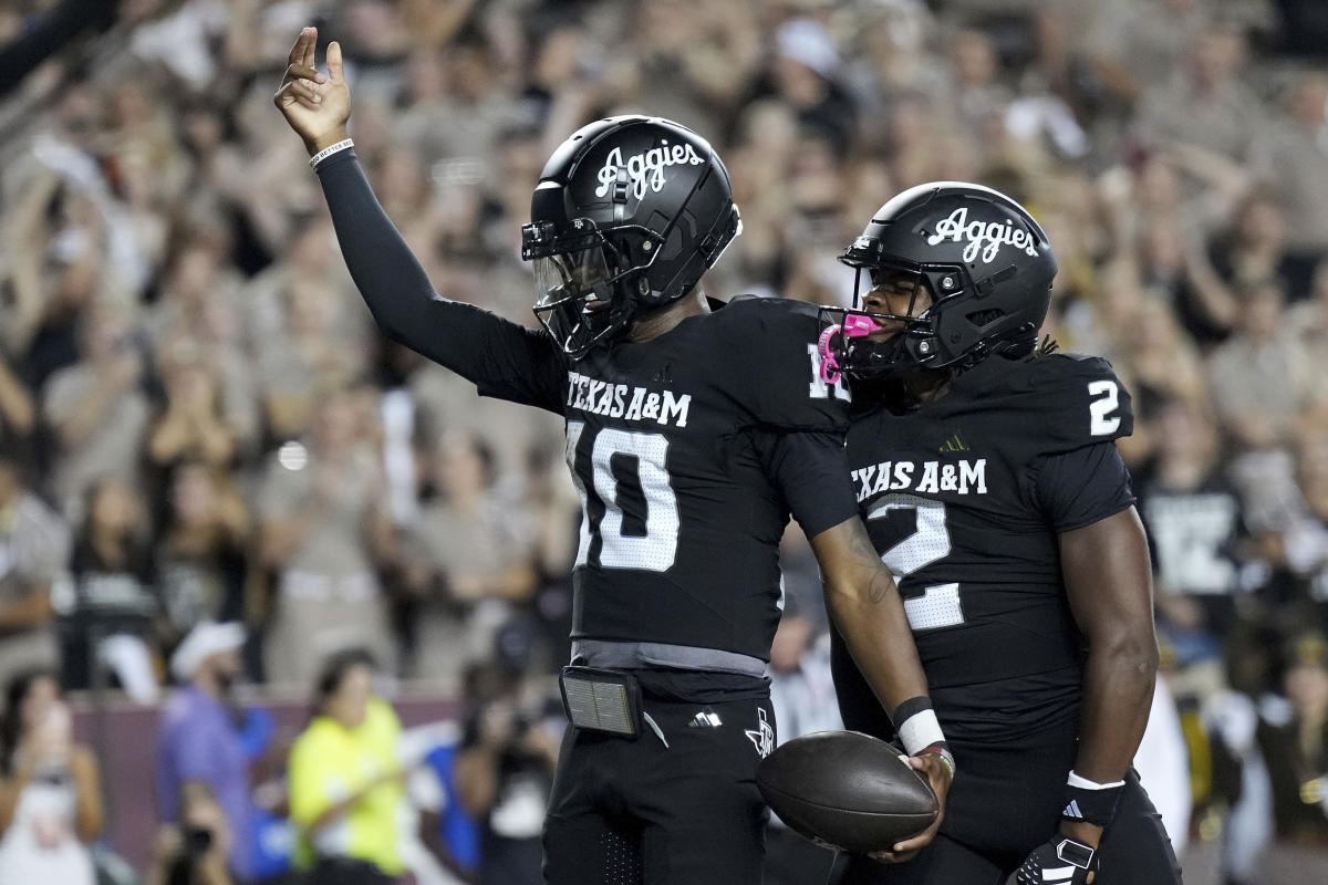 QB change sparks No. 14 Texas A&M in the second half of 38-23 win over No. 8 LSU