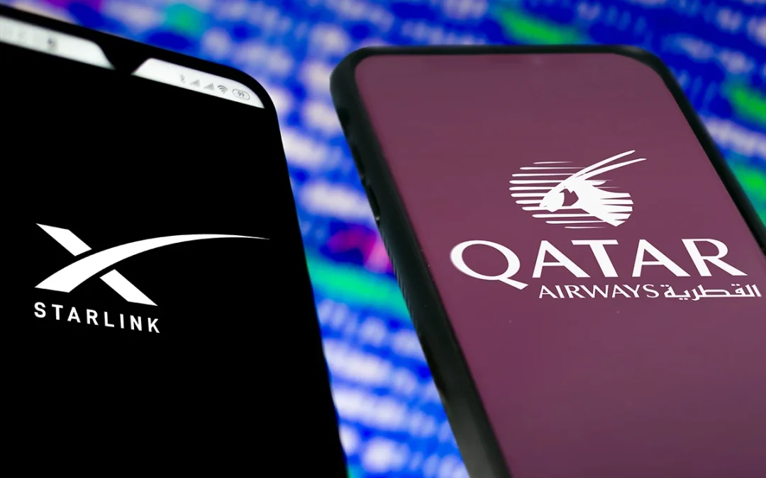 Qatar Airways Elevates In-Flight Experience with Starlink Internet