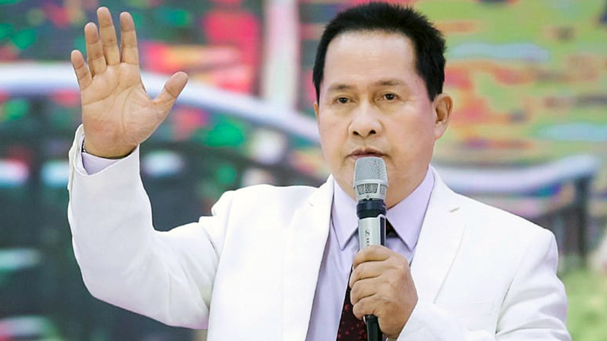 Quiboloy ditches party, will run as an independent