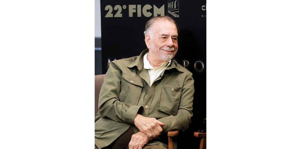 "Quiero que vean el mundo que les espera": Francis Ford Coppola