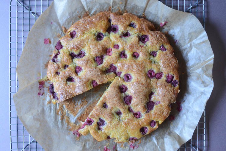 Raspberry Yogurt Cake Recipe | Chocolate & Zucchini