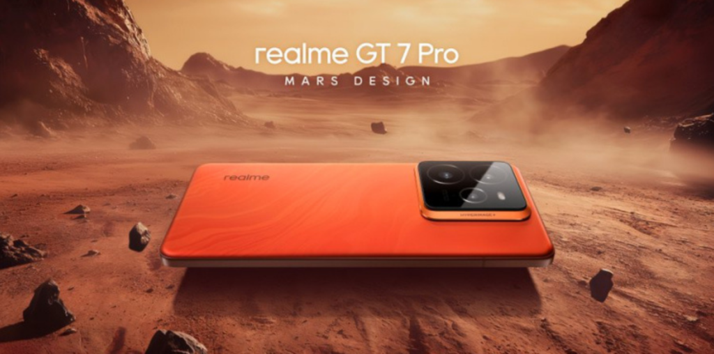 Realme unveils GT 7 Pro's orange' Mars Design' variant, new camera island - Xiaomiui.Net