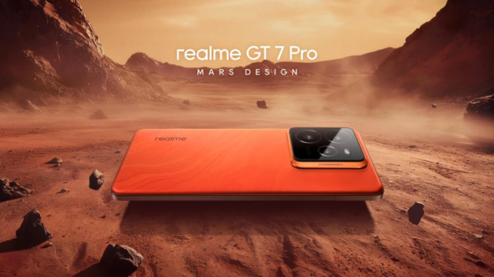 Realme unveils GT 7 Pro’s orange’ Mars Design’ variant, new camera island – Xiaomiui.Net