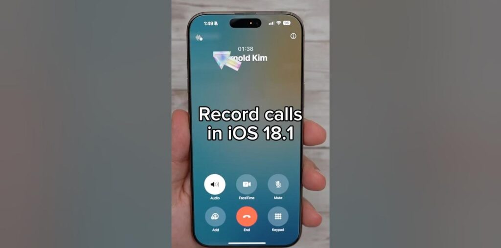 Record & Transcribe Phone Calls with Apple Intelligence