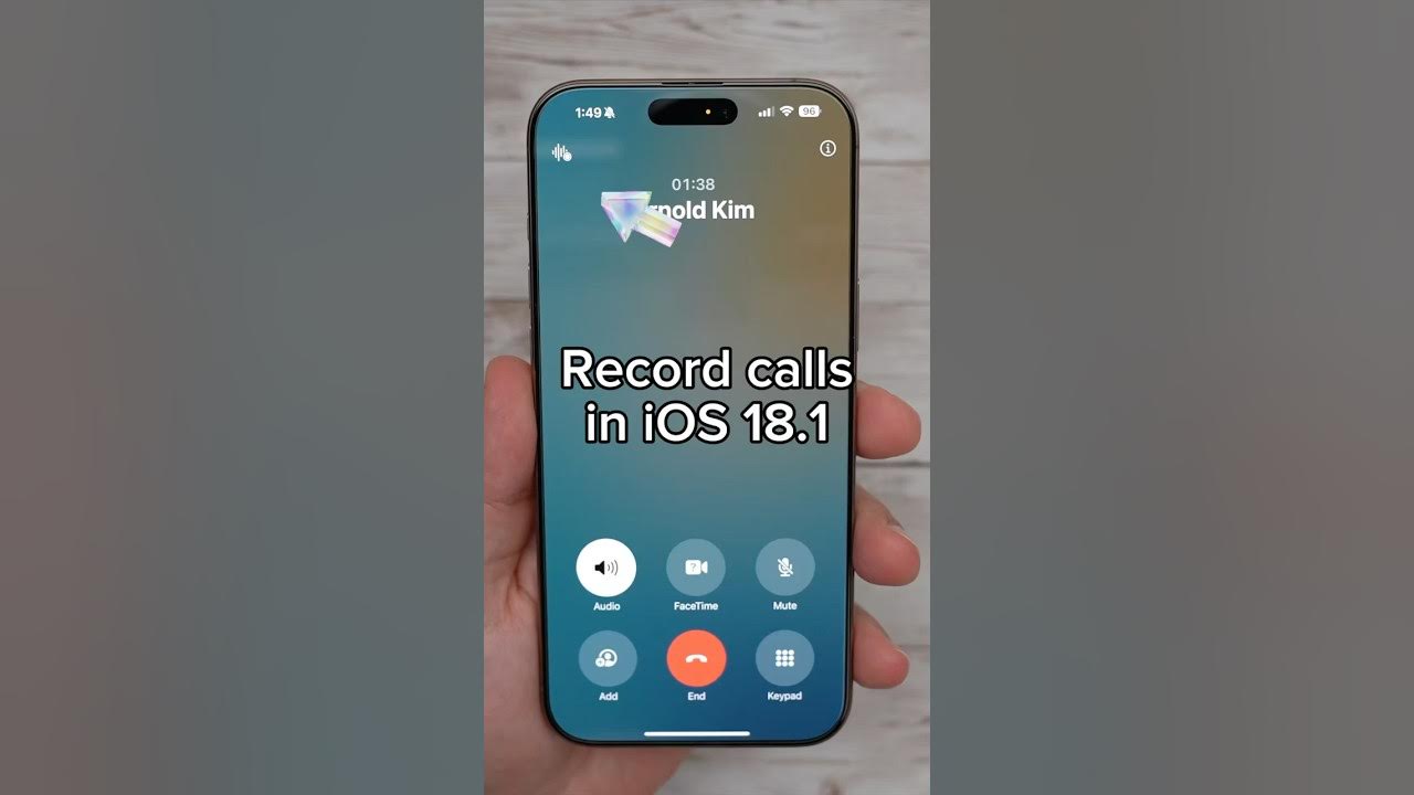 Record & Transcribe Phone Calls with Apple Intelligence