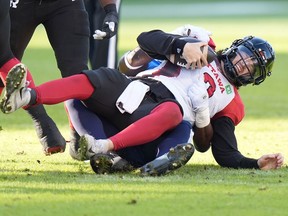 Redblacks lose fifth in a row and chance to host playoff game