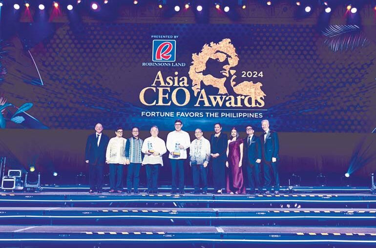 Robinsons Land Honors Philippine Business Trailblazers at Asia CEO Awards 2024