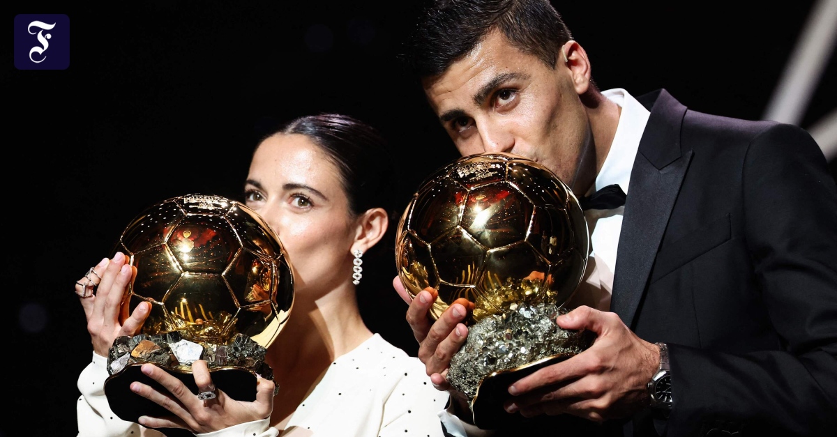 Rodri und Bonmatí mit Ballon d’Or ausgezeichnet